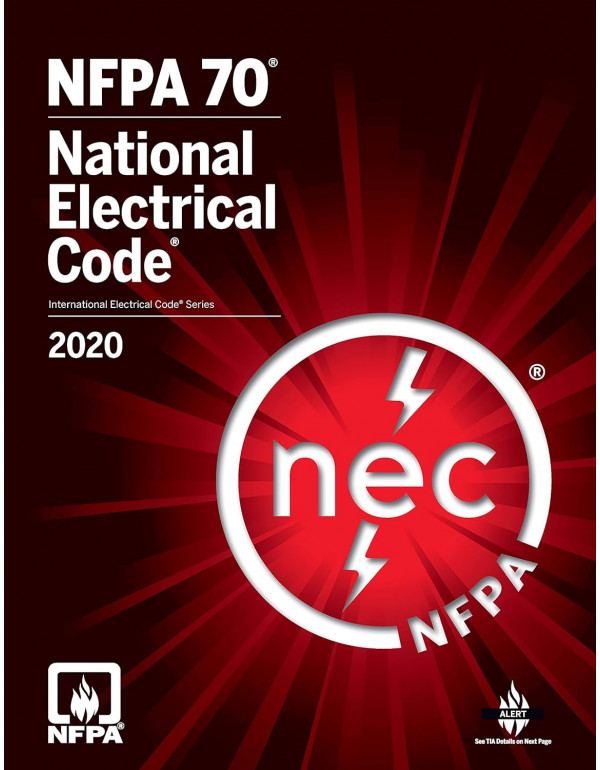NFPA 70, National Electrical Code, 2020 Edition *US PAPERBACK*