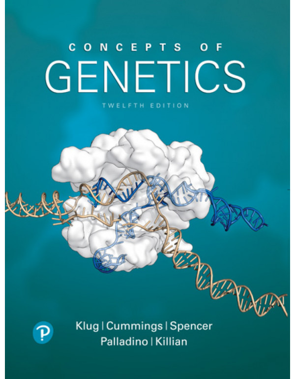 Concepts of Genetics *US HARDCOVER* (Masteringgenetics) 12th Ed. by William Klug, Michael Cummings - {9780134604718}