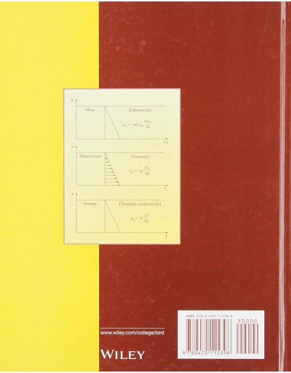 Transport Phenomena, 2nd Edition by R. Byron Bird, Warren E. Stewart, and Edwin N. Lightfoot – Hardcover (ISBN: 9780470115398)