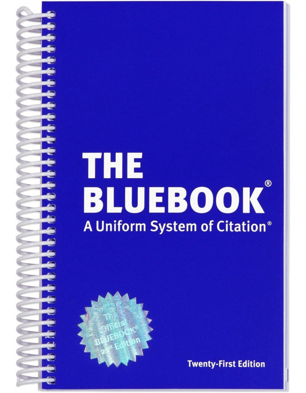 The Bluebook: A Uniform System of Citation, 21st edition by Columbia Law Review, Harvard Law Review *DOWNLOAD VERSION*