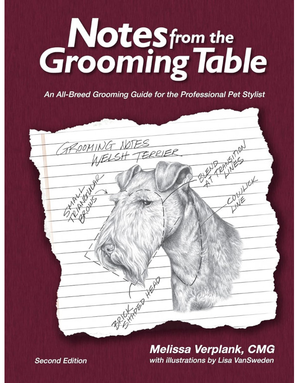 Notes from the Grooming Table, 2nd Edition by Melissa Verplank (ISBN 9780692658079) - Spiral Bound