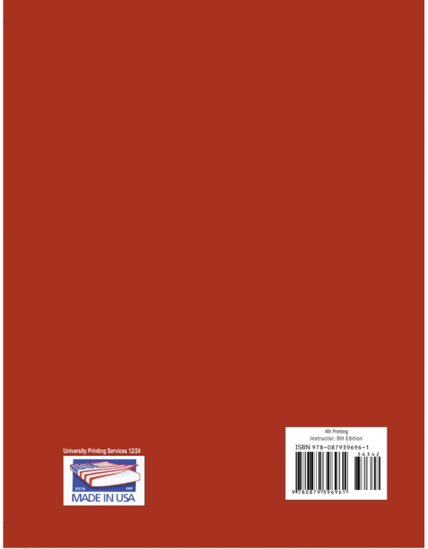 Fire and Emergency Services Instructor, 9th Edition by International Fire Service Training Association (IFSTA) ISBN: 9780879396961 - Paperback