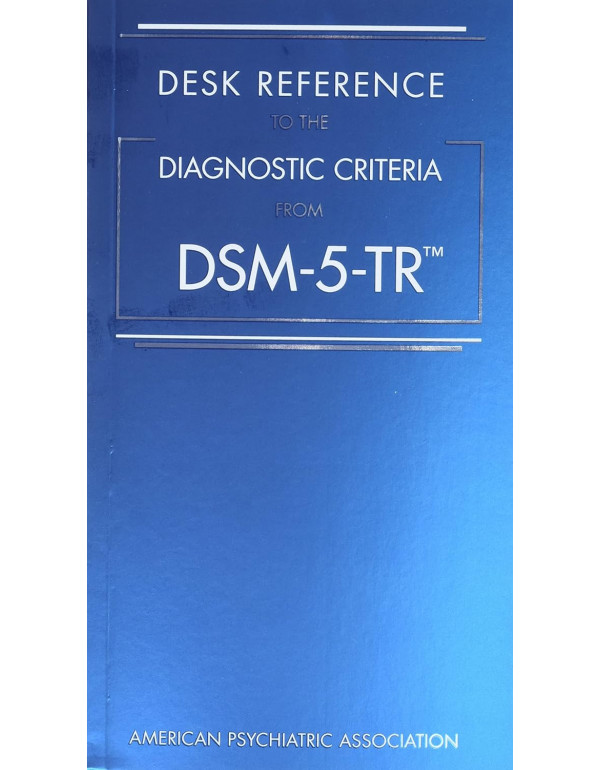 Desk Reference to the Diagnostic Criteria from DSM-5 by Wera Rotta (ISBN 9788840848470) - Paperback