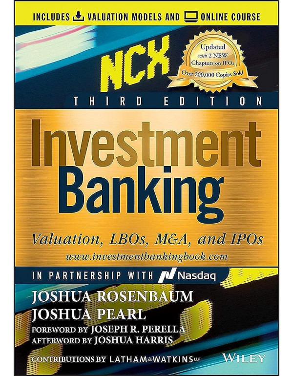 Investment Banking *US HARDCOVER* Valuation, LBOs,...