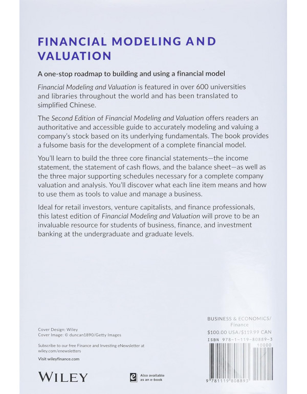 Financial Modeling and Valuation: A Practical Guide to Investment Banking and Private Equity, 2nd Edition by Paul Pignataro (ISBN 9781119808893) - Hardcover