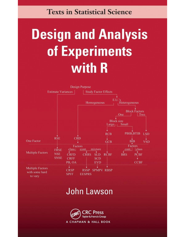 Design and Analysis of Experiments with R (Chapman & Hall/CRC Texts in Statistical Science) by John Lawson *DOWNLOAD VERSION*