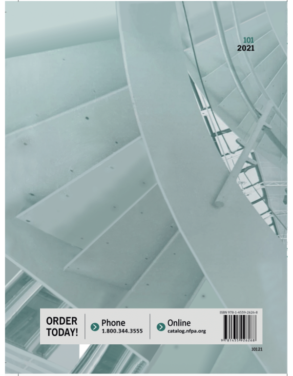 NFPA 101: Life Safety Code, 2021 Edition (ISBN: 9781455926268) - Paperback