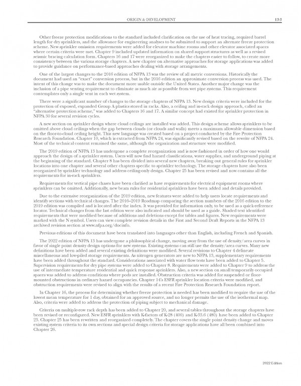 NFPA 13: Standard for the Installation of Sprinkler Systems, 2022 Edition – Paperback | Official NFPA Codebook (ISBN 9781455927814)