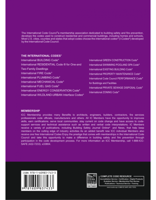 2018 International Mechanical Code (IMC) (International Code Council Series) by International Code Council (ISBN: 9781609837433) - Paperback
