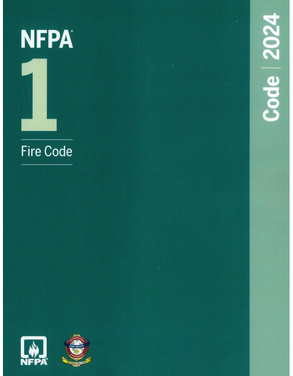 NFPA 1, Fire Code, 2024 Edition *US PAPERBACK*