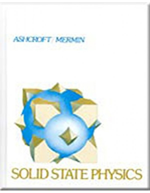 Solid State Physics By Ashcroft, Neil W. (0030839939) (9788131500521)