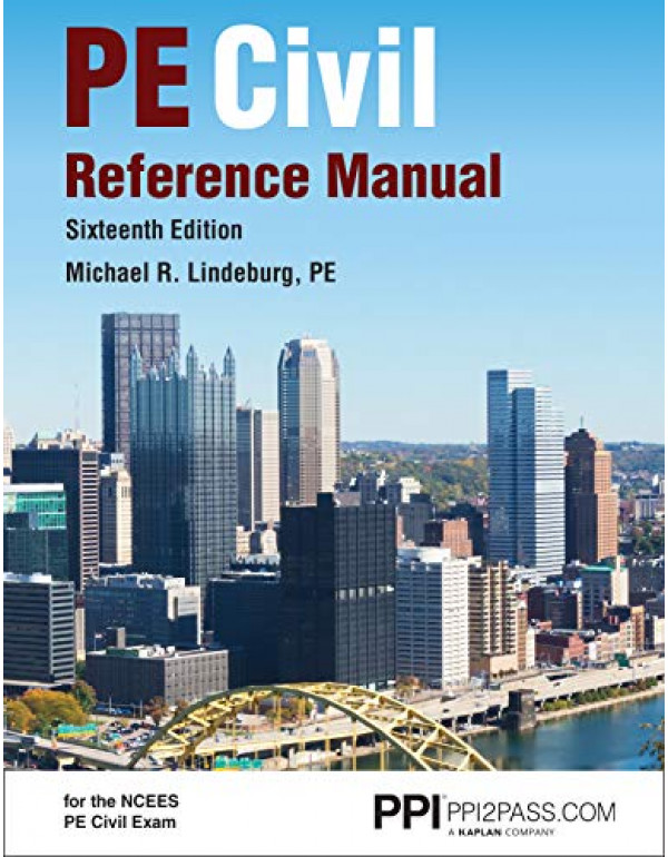 PPI PE Civil Reference Manual, 16th Edition – Co...