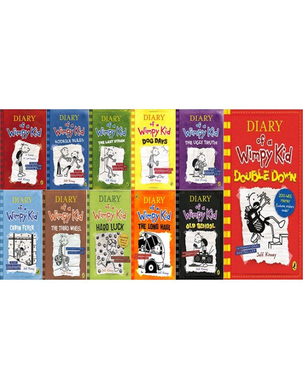 Diary of a Wimpy Kid book 11 Book Set By Jeff Kinney
